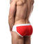 PoolBoy Red Contrast Swim Brief