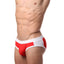 PoolBoy Red Contrast Swim Brief