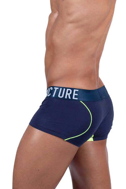 Private Structure Men's Underwear BAUT4389 Athlete Trunks Color Navy Ranger thumbnail 4