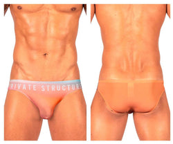 Private Structure Men's Underwear BRUT4392 Bare Bikini Color Orange thumbnail 1