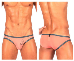 Private Structure Men's Underwear BRUT4393 Bare Bikini Color Orange thumbnail 1