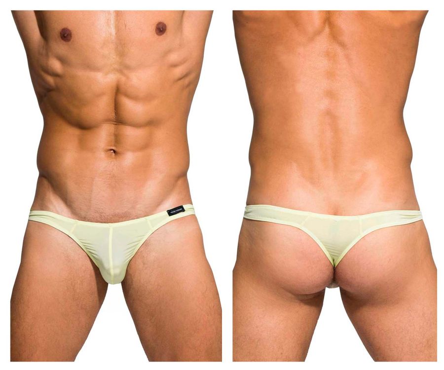 Private Structure Men's Underwear DGEMU3545BT Desire Glaze Thong Color Lime