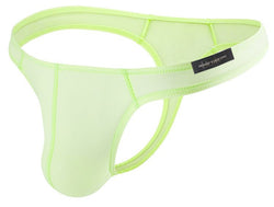 Private Structure Men's Underwear DGEMU3545BT Desire Glaze Thong Color Lime thumbnail 4