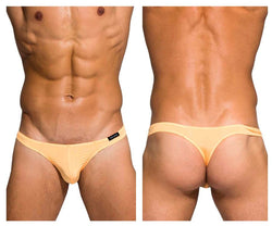Private Structure Men's Underwear DGEMU3545BT Desire Glaze Thong Color Orange thumbnail 1