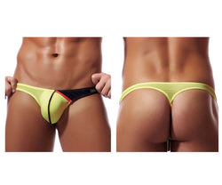 Private Structure Men's Underwear DGUY4025 Desire Glaze G-String Color Yellow thumbnail 1