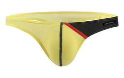 Private Structure Men's Underwear DGUY4025 Desire Glaze G-String Color Yellow thumbnail 4