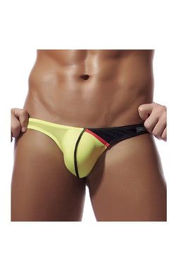 Private Structure Men's Underwear DGUY4025 Desire Glaze G-String Color Yellow thumbnail 2
