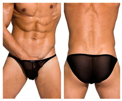 Private Structure Men's Underwear DIAMU3454BT Desire Intima Low Rise Bikini Color Black thumbnail 1