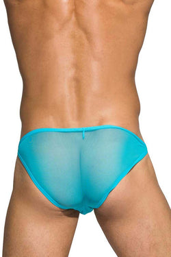 Private Structure Men's Underwear DIAMU3454BT Desire Intima Low Rise Bikini Color Blue thumbnail 3