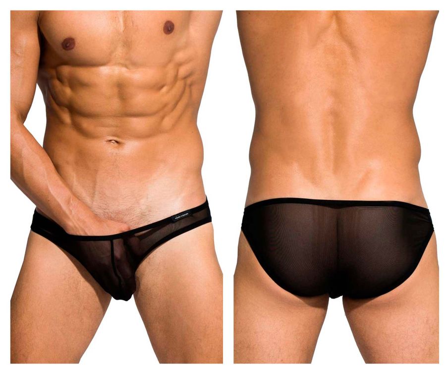 Private Structure Men's Underwear DIAMU3455BT Desire Intima Low Rise Bikini Color Black