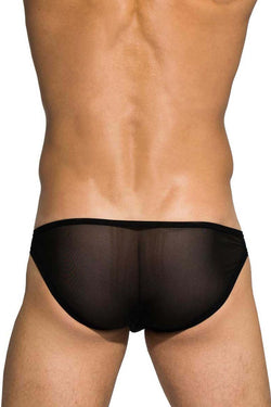 Private Structure Men's Underwear DIAMU3455BT Desire Intima Low Rise Bikini Color Black thumbnail 3