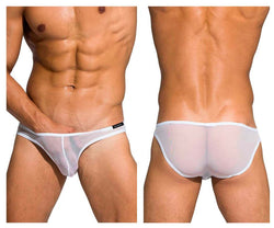 Private Structure Men's Underwear DIAMU3455BT Desire Intima Low Rise Bikini Color White thumbnail 1