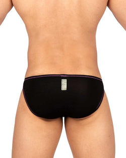 Private Structure Men's Underwear EPUS4563 Prime Eutopia Bikini Brief Color Charcoal thumbnail 3