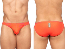 Private Structure Men's Underwear EPUS4563 Prime Eutopia Bikini Brief Color Tangarine thumbnail 1