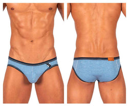 Private Structure Men's Underwear LCUT4358 Barn Boy Low Rise Mini Brief Color Denim thumbnail 1