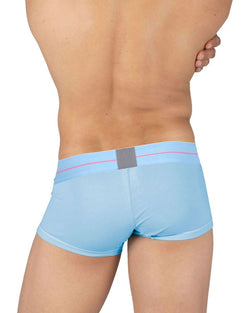 Private Structure Men's Underwear MOUX4103 Mo Lite Mid Waist Trunk Color Blue thumbnail 3