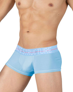 Private Structure Men's Underwear MOUX4103 Mo Lite Mid Waist Trunk Color Blue thumbnail 4