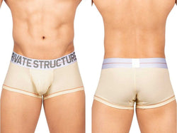 Private Structure Men's Underwear MOUX4103 Mo Lite Mid Waist Trunk Color Cream thumbnail 1