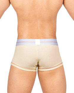 Private Structure Men's Underwear MOUX4103 Mo Lite Mid Waist Trunk Color Cream thumbnail 3