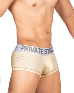 Private Structure Men's Underwear MOUX4103 Mo Lite Mid Waist Trunk Color Cream thumbnail 4