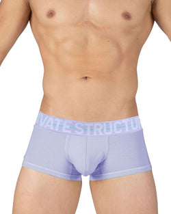 Private Structure Men's Underwear MOUX4103 Mo Lite Mid Waist Trunk Color Lilac thumbnail 2