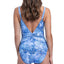 Profile By Gottex Taj Mahal Printed Strappy V-neck Tummy Control One-piece Swimsuit Multi