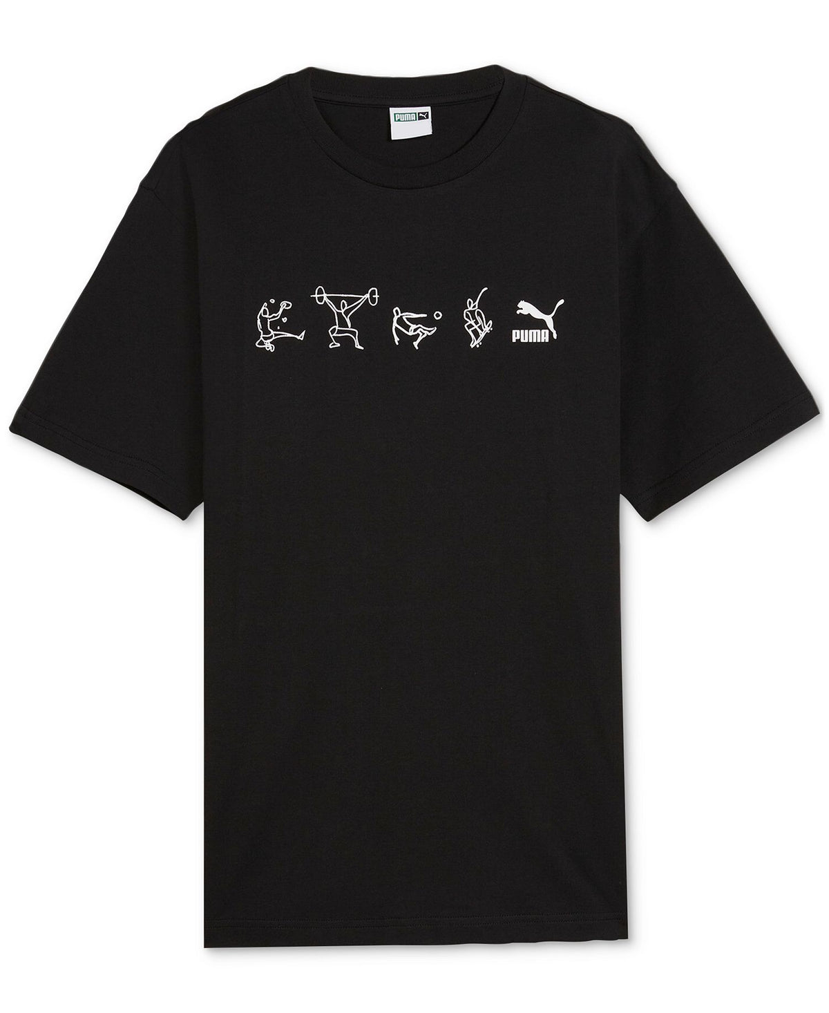 Puma Athletics Short-Sleeve Graphic T-Shirt