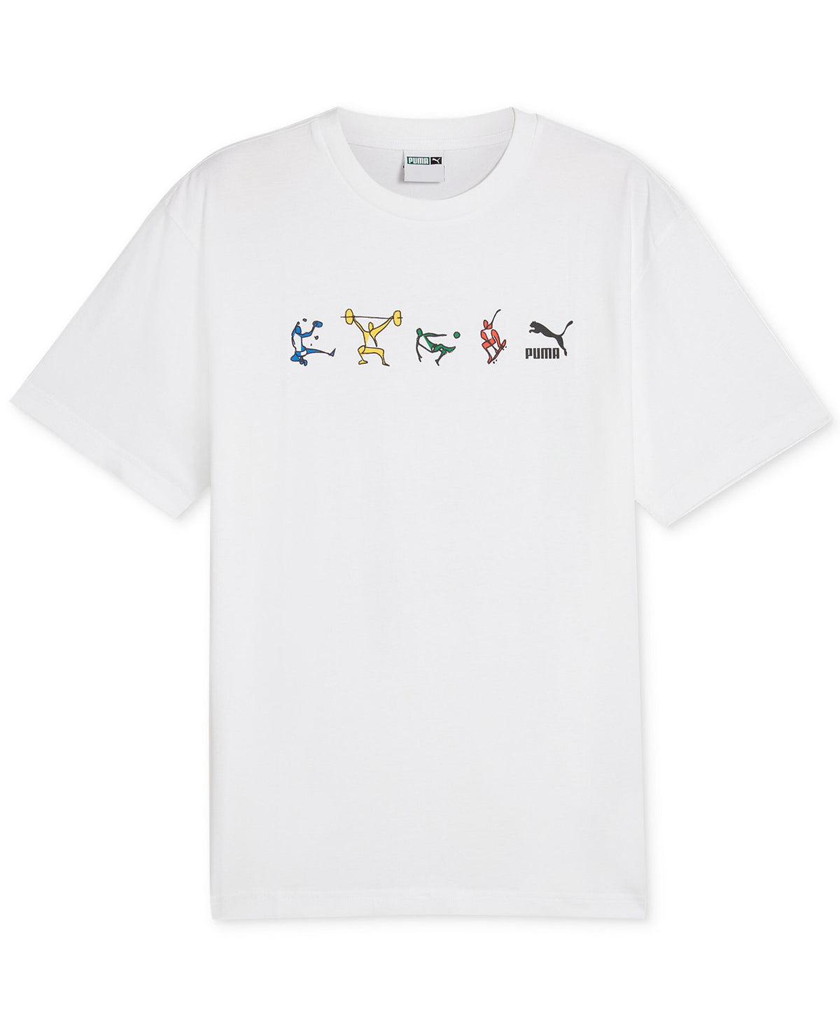 Puma Athletics Short-Sleeve Graphic T-Shirt