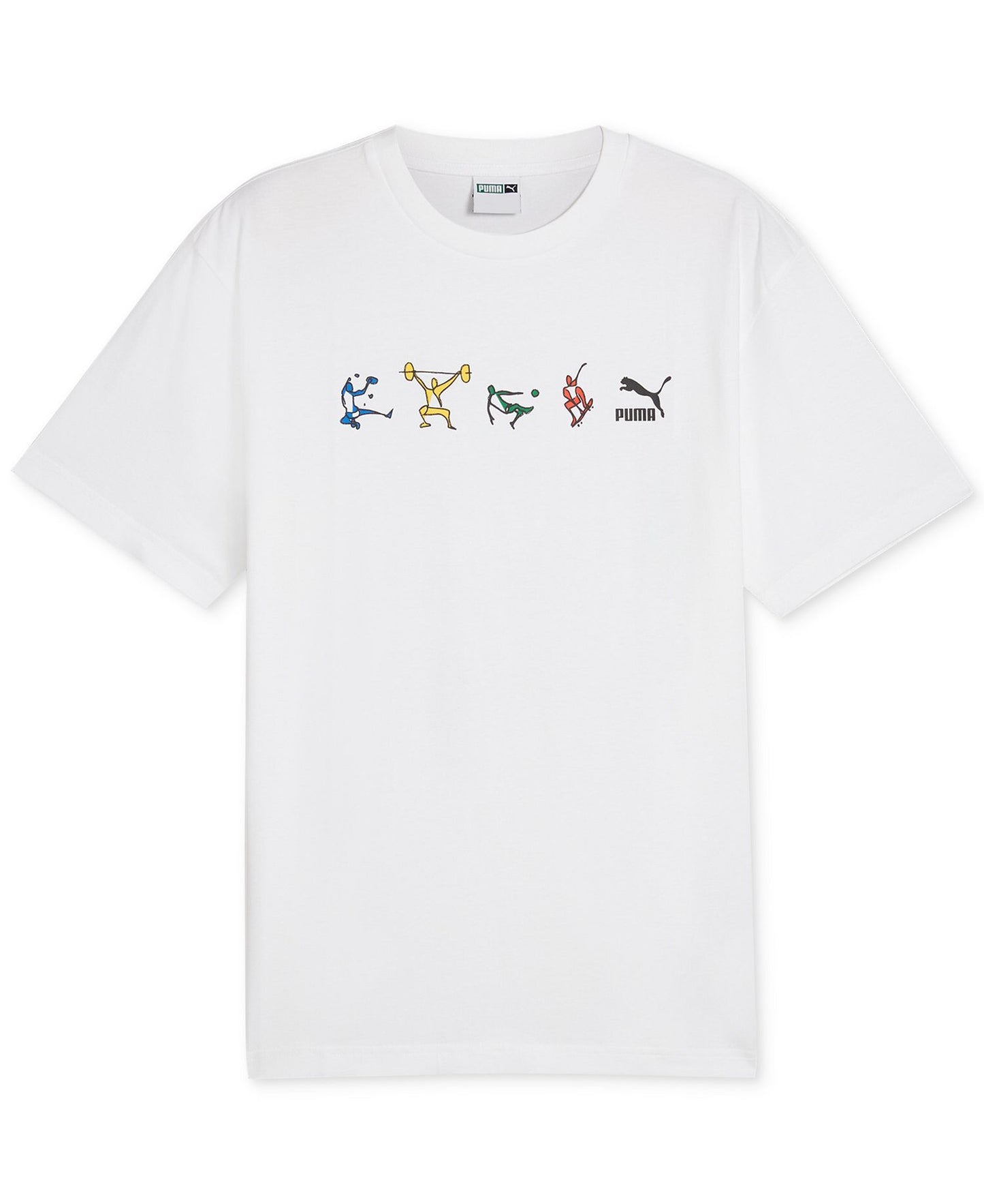 Puma Athletics Short-Sleeve Graphic T-Shirt
