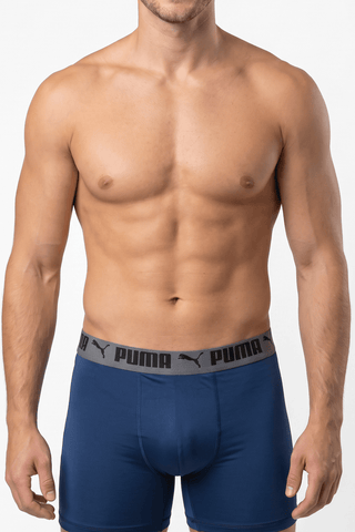 Puma Blue Boxer Briefs - PUM-A6K8
