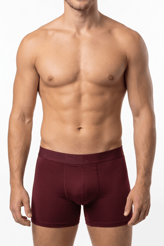 Puma Burgundy Boxer Briefs - PUM-XX96