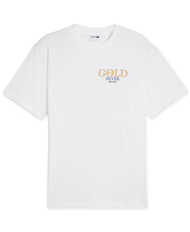 Puma Fastest Gold Short-Sleeve Graphic T-Shirt