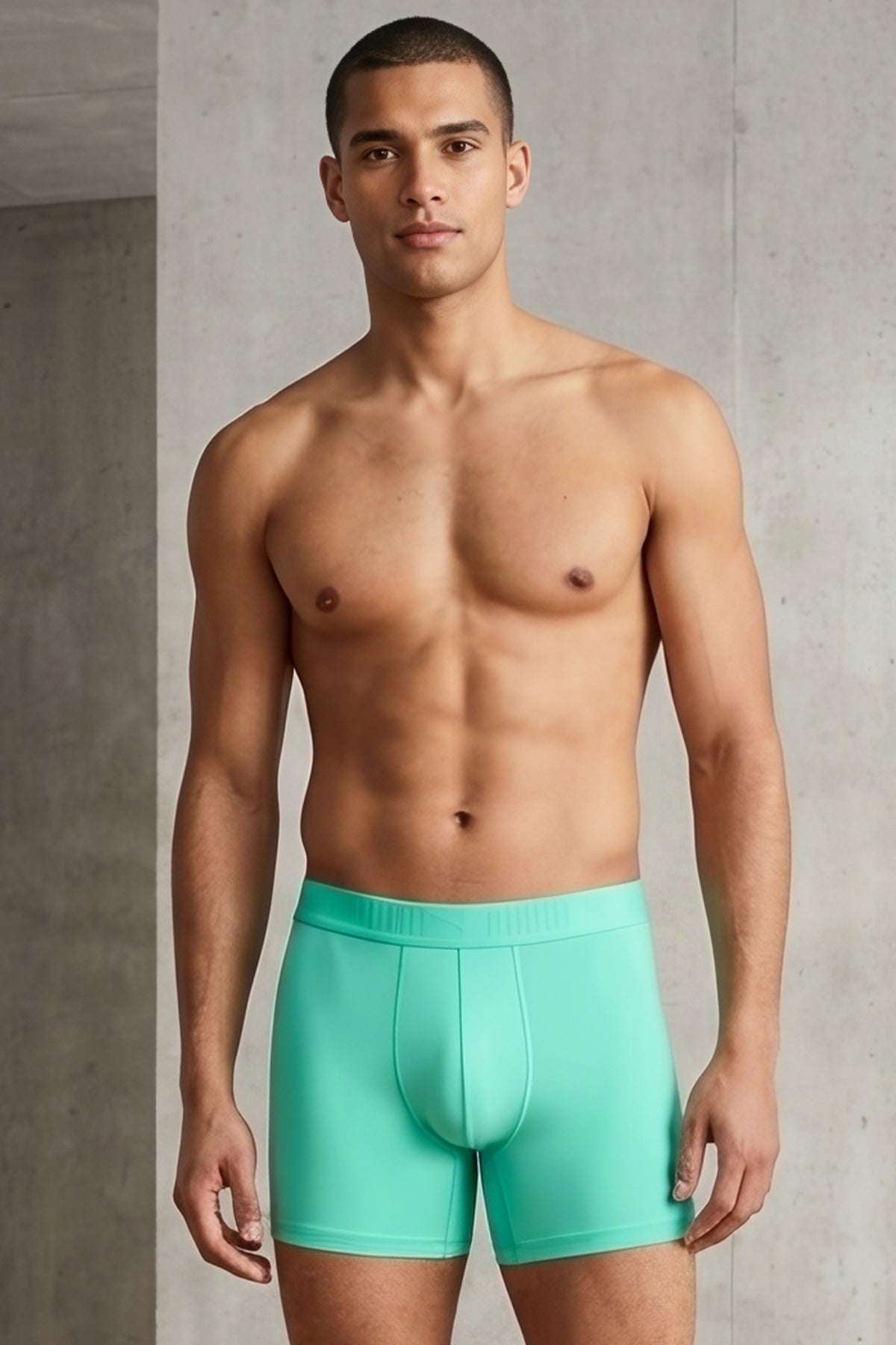 Puma Lt Green Ultra Soft Performance Boxer Brief