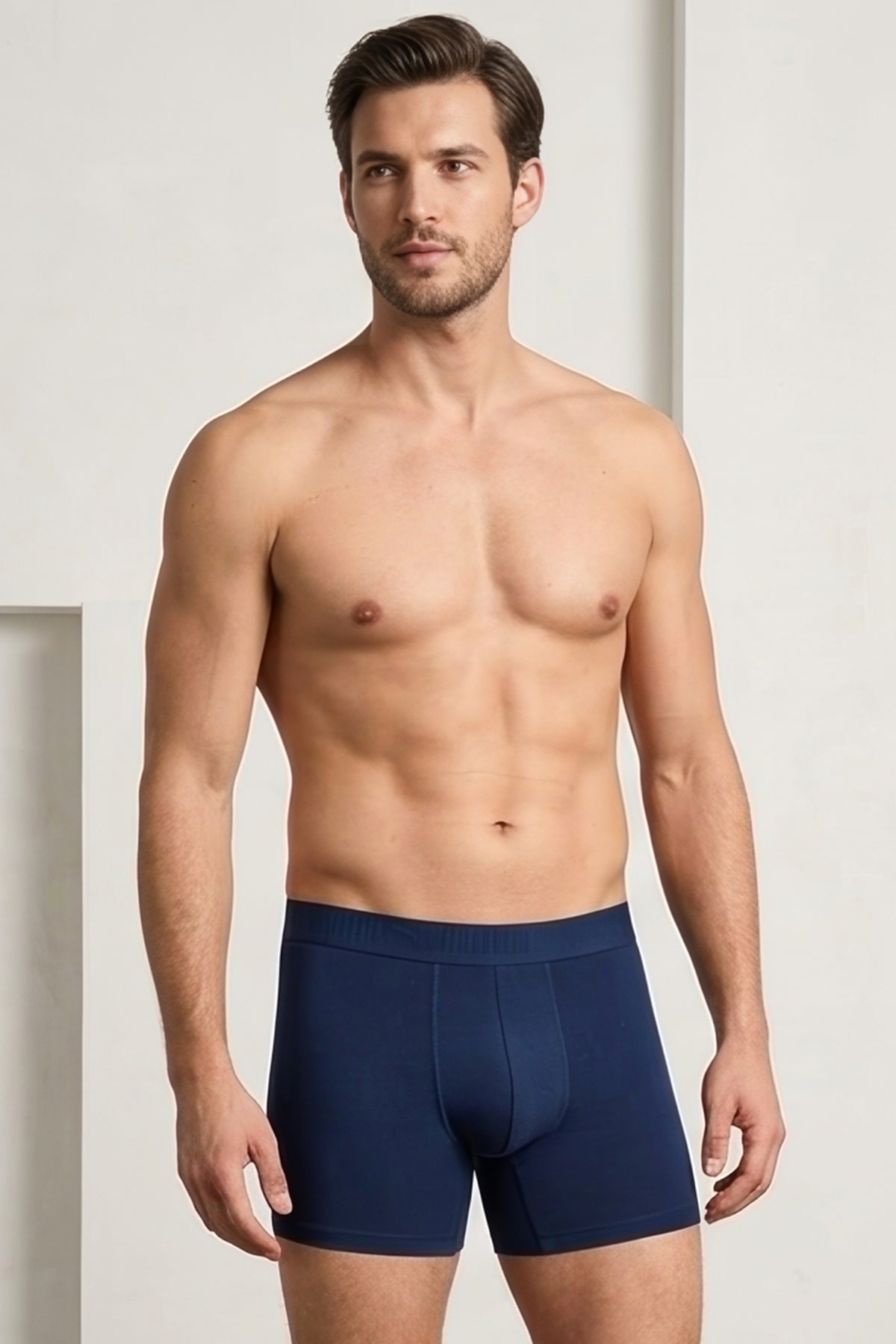 Puma Navy Ultra Soft Men's Boxer Brief
