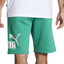 Puma Regular-Fit Big Logo-Print Fleece 10" Shorts
