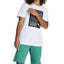 Puma Regular-Fit Big Logo-Print Fleece 10" Shorts