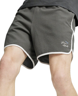 Puma Regular Fit Casual Shorts / 6 Grey Solid gray thumbnail 2