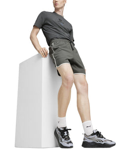 Puma Regular Fit Casual Shorts / 6 Grey Solid gray thumbnail 3
