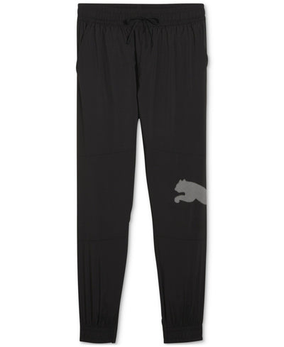 Puma Train All Day Big Cat Logo - Print Training Pants - Black - white Cat puma black - white cat