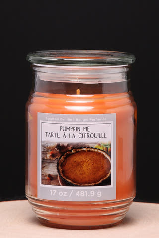 Pumpkin Pie 17oz Jar Candle – Cozy Autumn Aroma