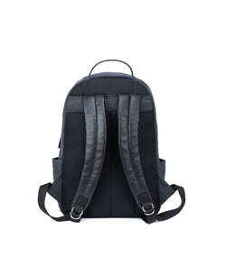 Px Canvas And Vegan Leather Backpack Black thumbnail 4