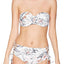 RACHEL by Rachel Roy Floral Underwire Bikini Top in White