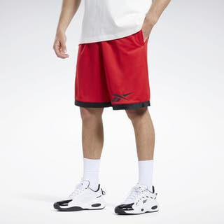 REEBOK Mesh Basketball Short Xx - Red