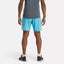 REEBOK Mid Rise Workout Shorts Blue
