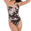 Rachel Rachel Roy Cherry Blossom Floral Printed One Shoulder One-piece Swimsuit Cherry Blossom