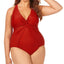 Raisins Curve Trendy Plus Juniors' Canaria Mesh-trim One-piece Swimsuit Spice Market