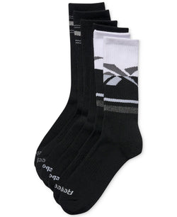Reebok 3-pk. Logo Terry Crew Socks thumbnail 2