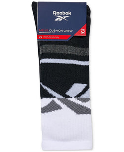 Reebok 3-pk. Logo Terry Crew Socks thumbnail 3