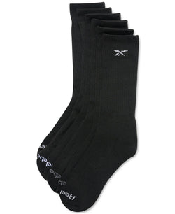 Reebok 6-Pk. 1/2 Terry Performance Crew Socks thumbnail 2