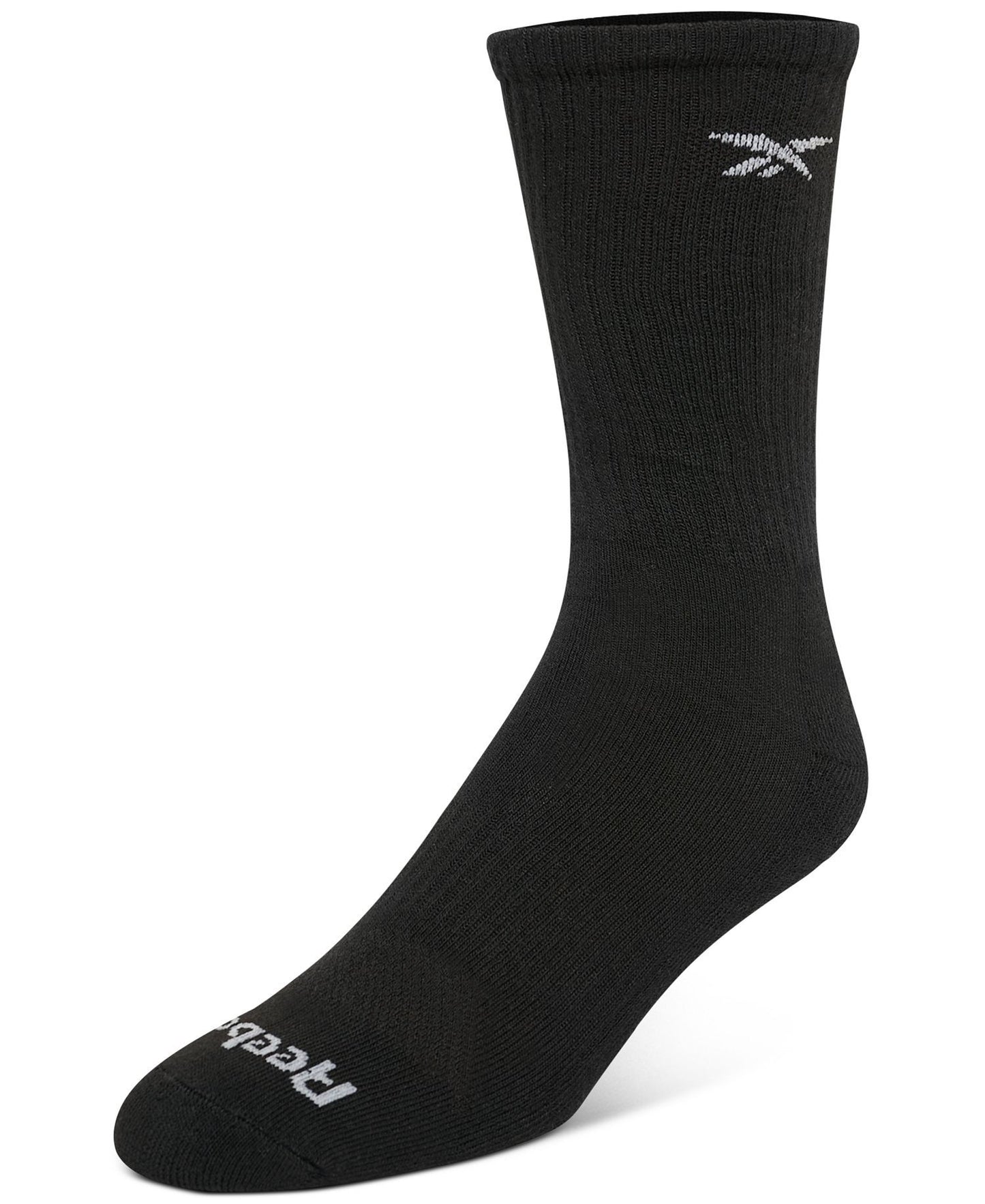 Reebok 6-Pk. 1/2 Terry Performance Crew Socks